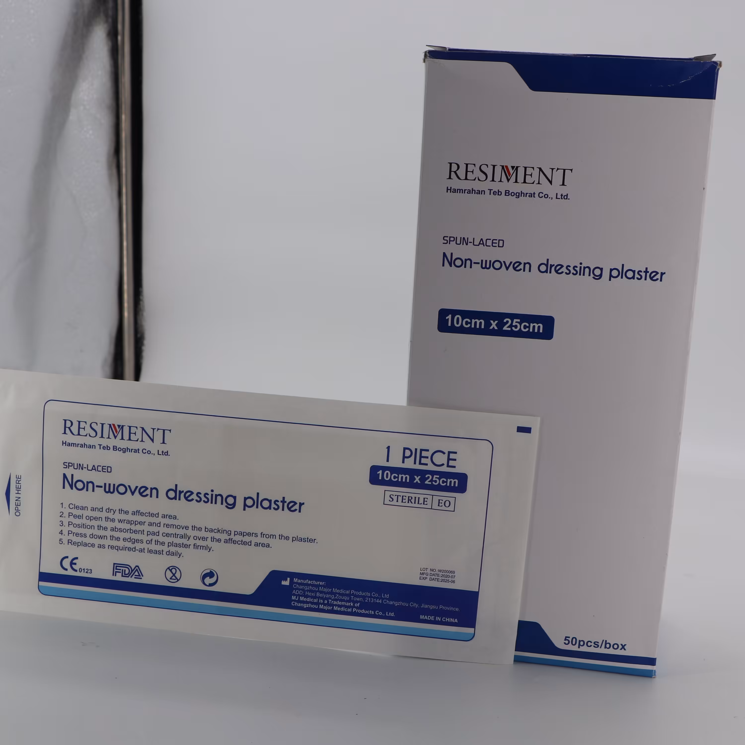 پانسمان آماده RESIMENT سایز 10x25
