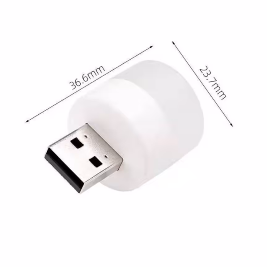 لامپ جیبی ledبسته دوتایی usbدار