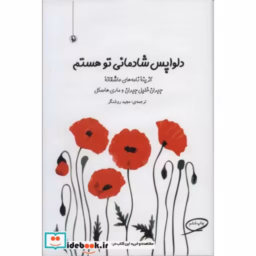 کتاب دلواپس شادمانی تو هستم (گزیده نامه های عاشقانه جبران خلیل جبران و ماری هاسکل) اثر جبران خلیل جبران-ماری هاکسل