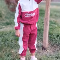 بلوز   و   شلوار   مخمل کبریتی   اسپرت  مناسب برای    دختر   و   پسر