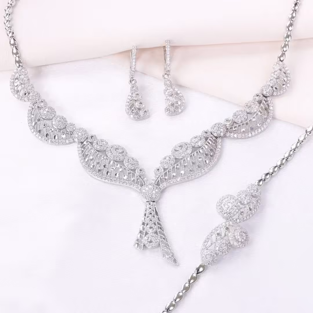 سرویس مارسا زنانه نقره (کد 2/117)