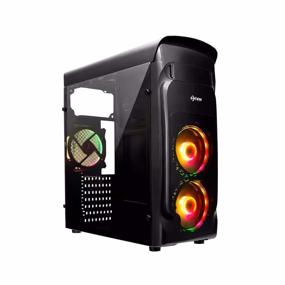 قاب کیس اداری خانگی مدل FG-510H درب شفاف گارانتی تعویض