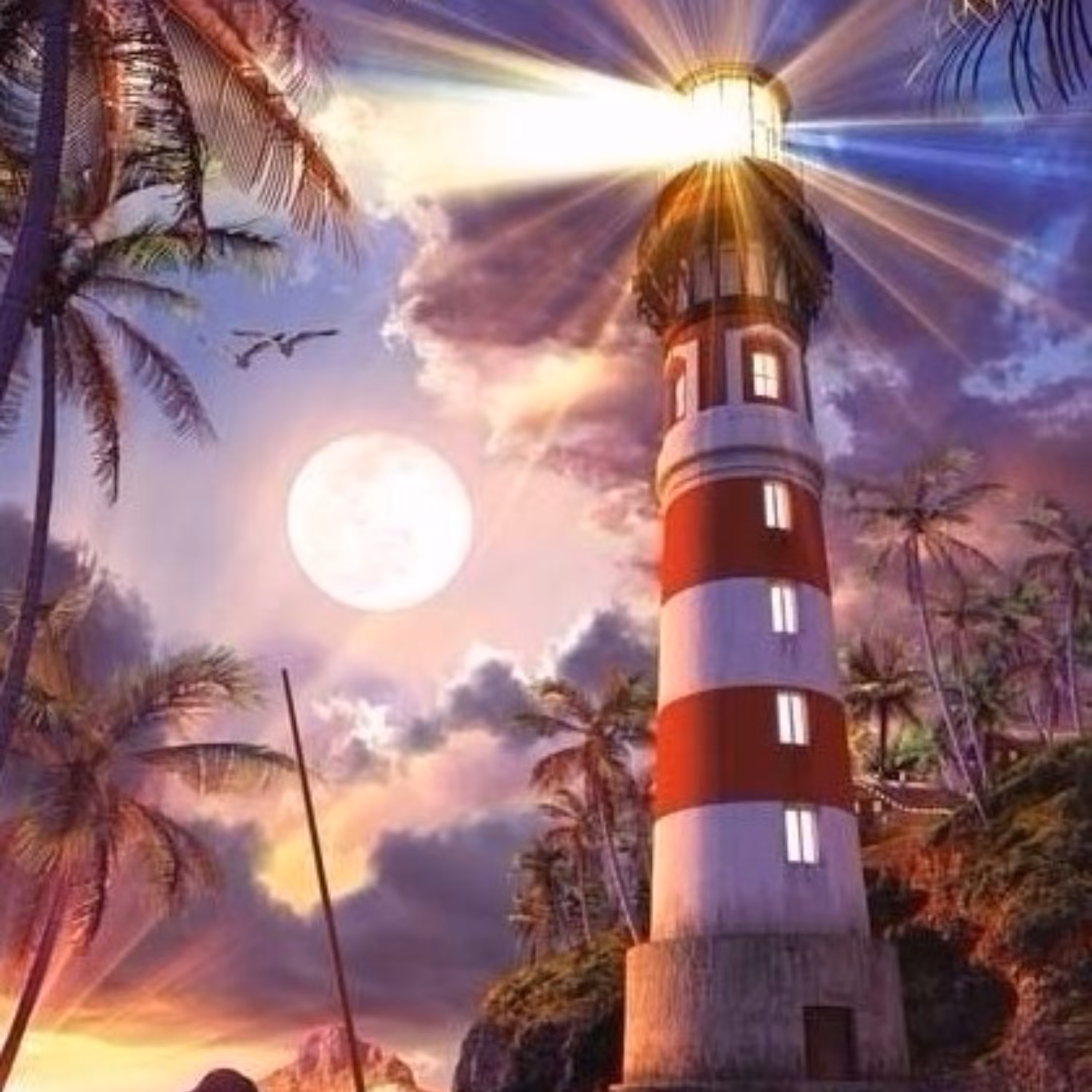 تابلو پازل 1000 تکه آلمانی اورجینال (شب نما-فلورسنت) لیمیتد ادیشن  RAVENSBURGER