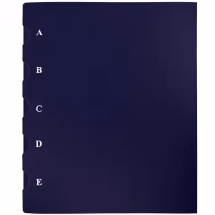 خرید دفتر کلاسوری مدیران 200 برگ پاپکو سایز A4 همراه با دیوایدر کد A4-625