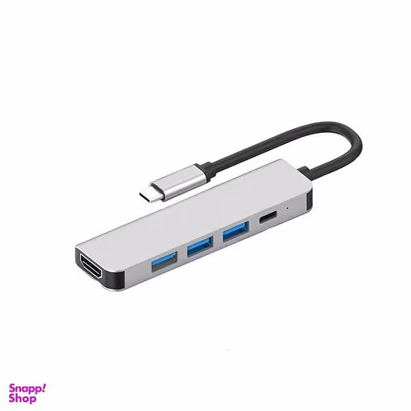 هاب 5 پورت USB-C مدل BYL-2008