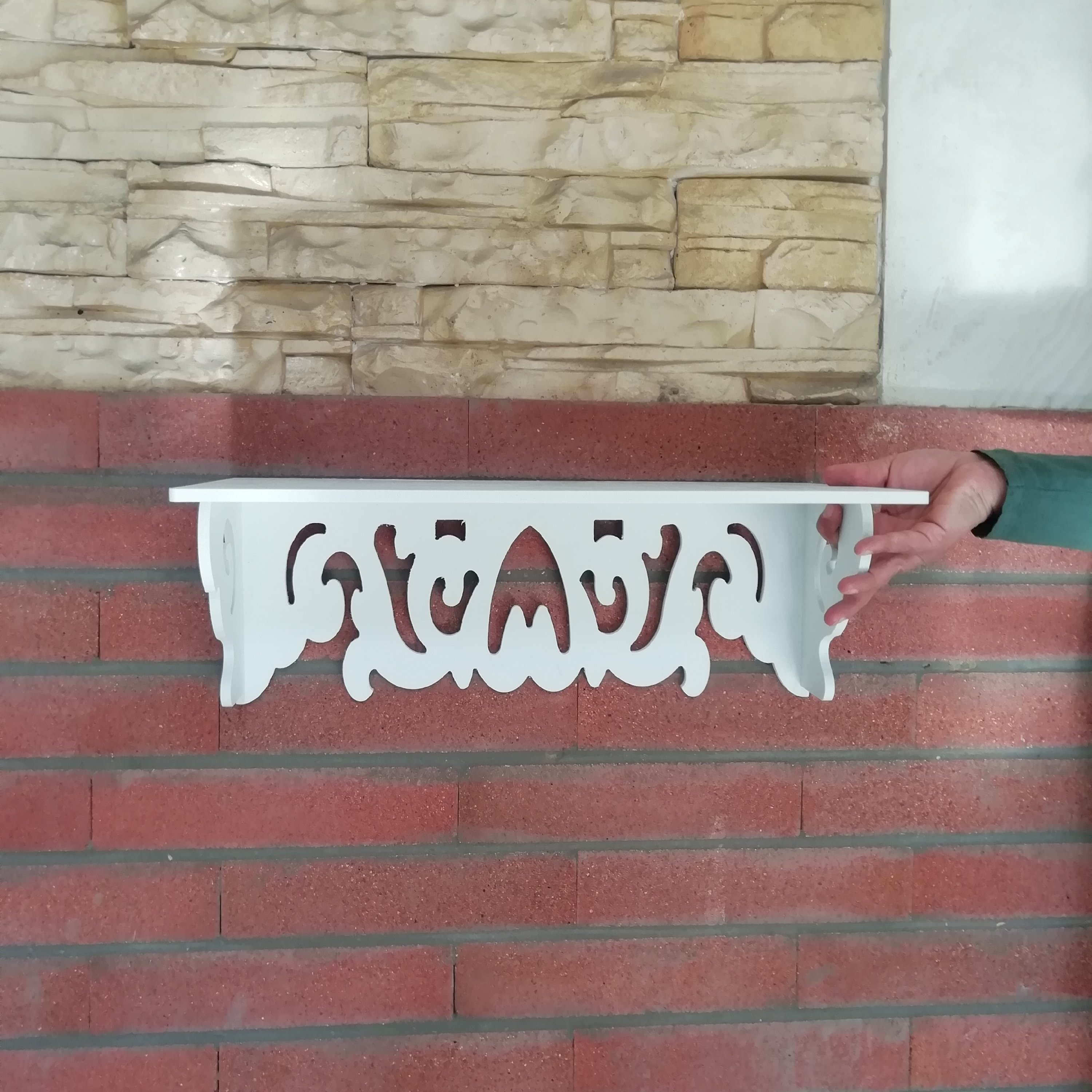 شلف دیواری قفسه بزرگ 80در 25 سانت