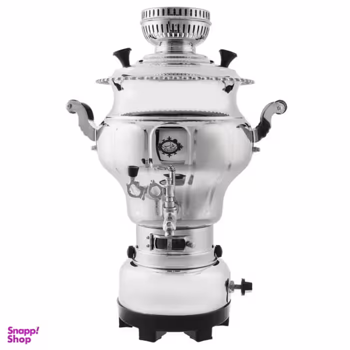 سماور گازسوز عالی نسب (Alinassab) مدل Naghshineh ظرفیت 6 لیتر