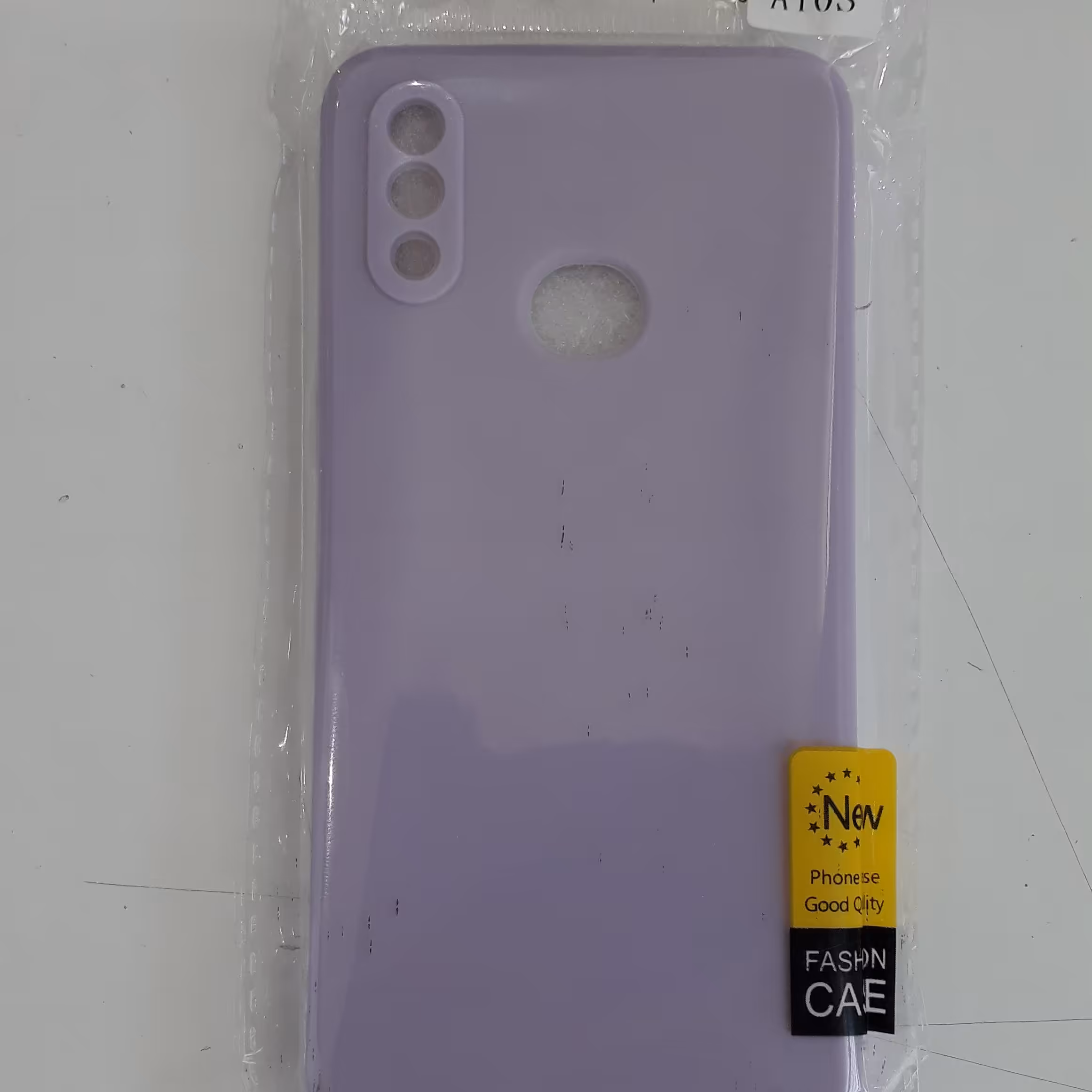 بک کاور سیلیکونی سامسونگ مدل A10s رنگ صورتی