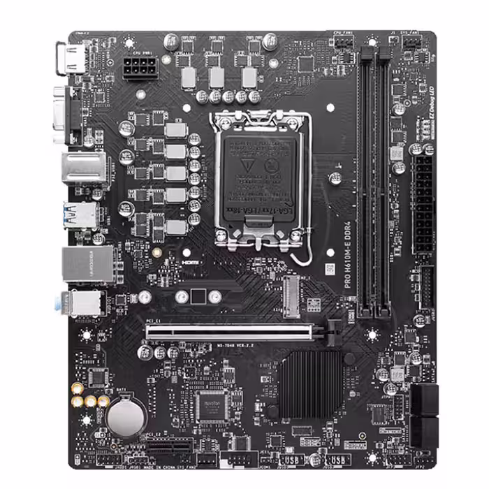 مادربرد PRO H610M-E DDR4 ام‌اس‌آی - فراز سیستم