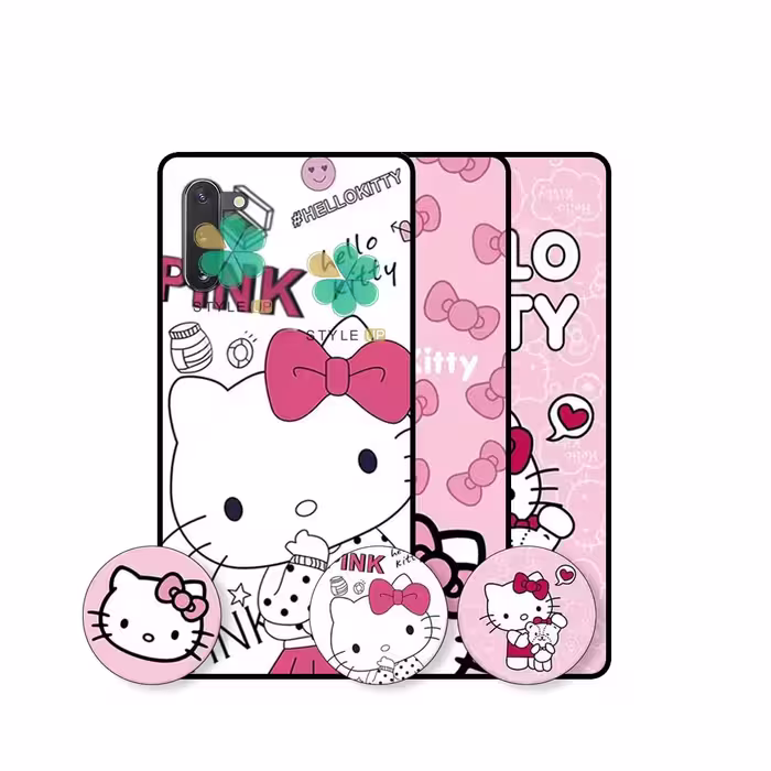 قاب دخترانه گوشی سامسونگ Samsung Galaxy Note 10 طرح Hello Kitty
