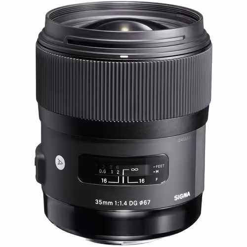 لنز سیگما Sigma 35mm f/1.4 DG HSM Art برای نیکون