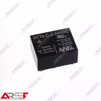 رله NHG مدل NT76-C-Z-24VDC دارای 24 ولت 10 آمپر 5 پین - فروشگاه عارف الکترونیک