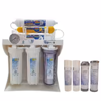 دستگاه تصفیه آب خانگی a plast m700 به همراه پک 4 عددی فیلتر