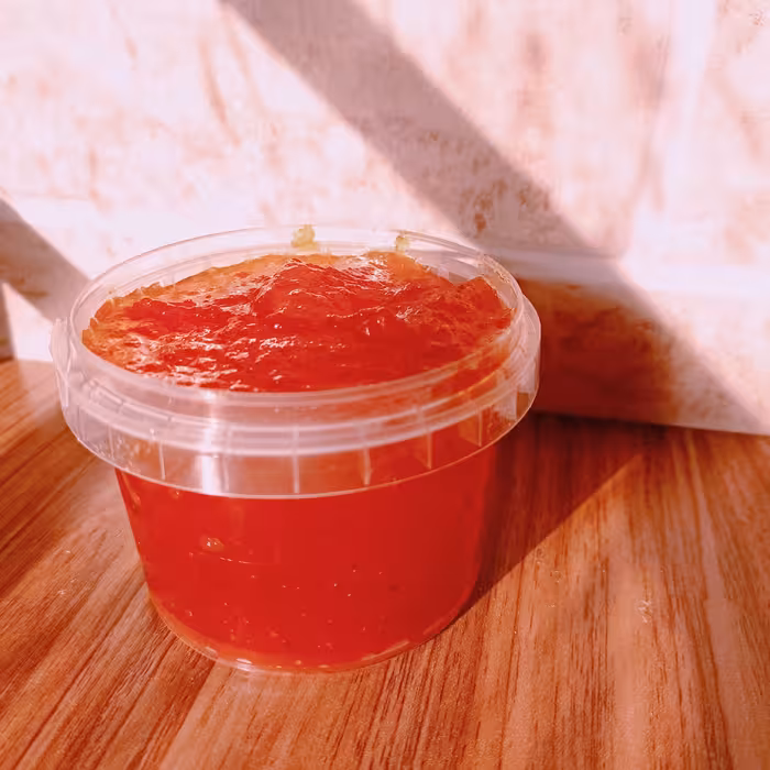 مارمالاد سیب و  زعفران 400 گرمی