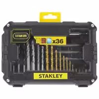 مجموعه 36 عددی ابزار سرمته استنلی  مدل STA7222