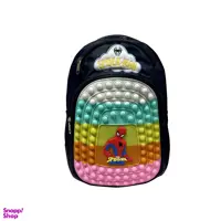 کوله پشتی پسرانه مدل فانتزی طرح اسپایدرمن کد S60502
