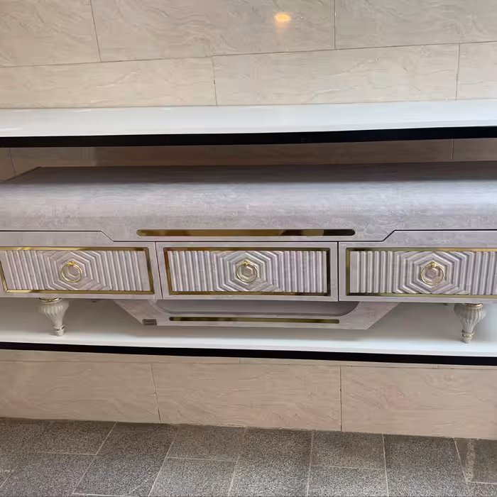 میز تلویزیون مدل صفحه خم