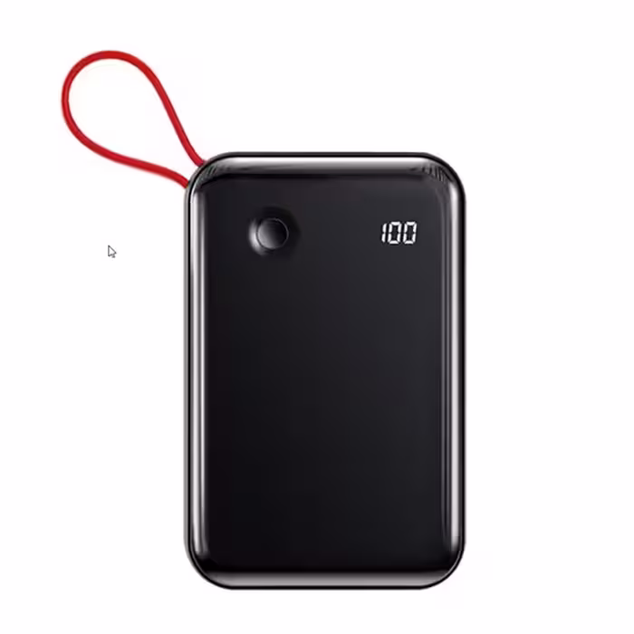 پاوربانک بیسوس PPXF-E01 10000mAh بهمراه کابل Lightning