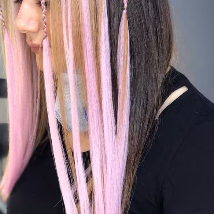 موی تکه ای  اضافی پک 6 نایی