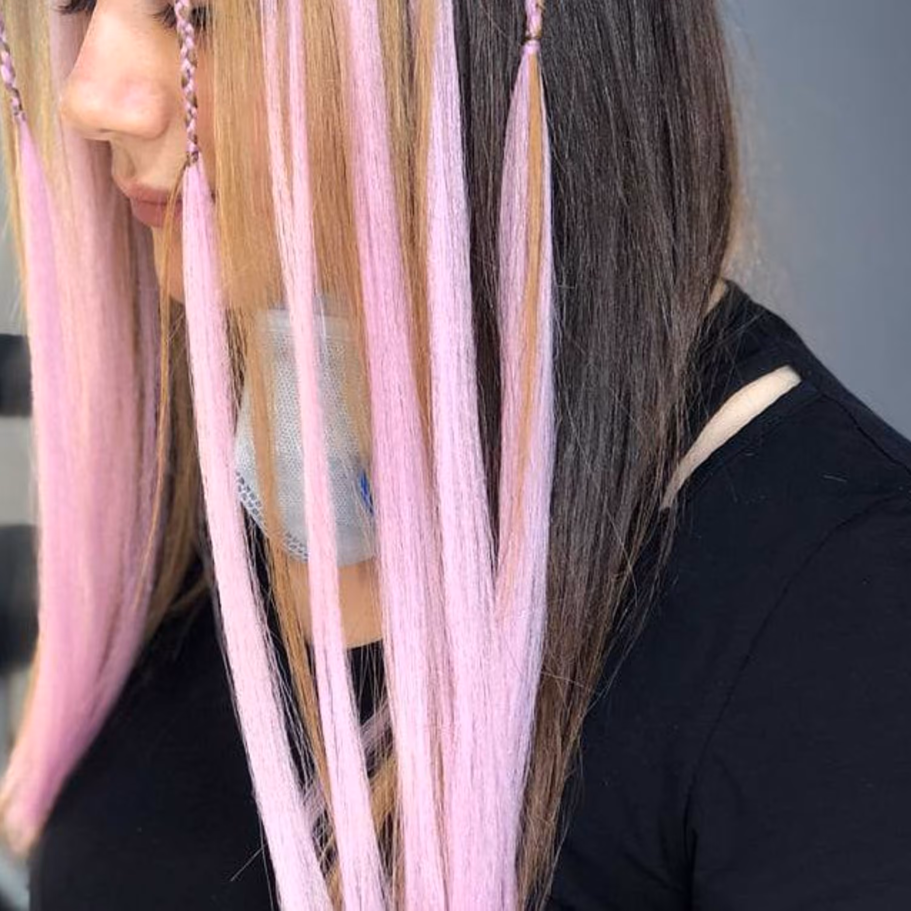 موی تکه ای  اضافی پک 6 نایی