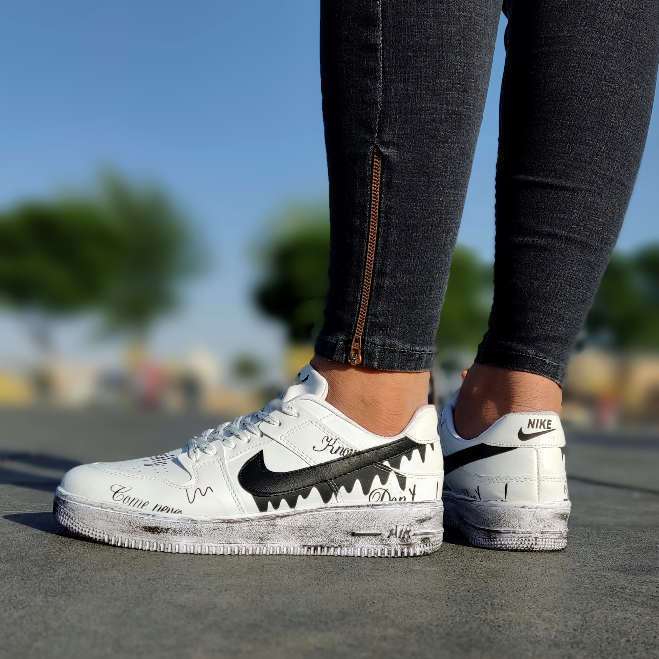 کتونی nike custom نایک ایر کاستوم