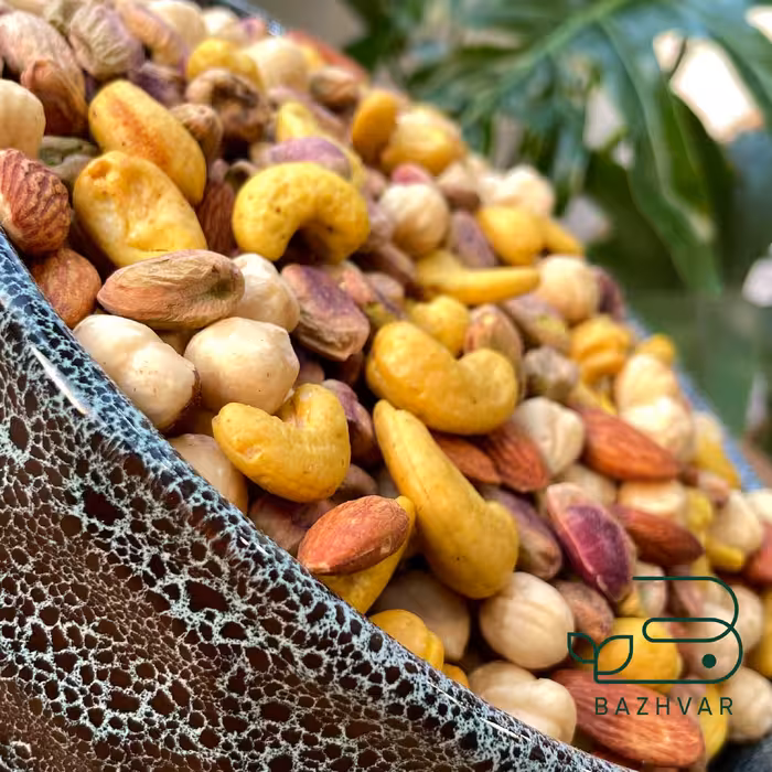 آجیل چهار مغز شور اعلا نیم کیلویی