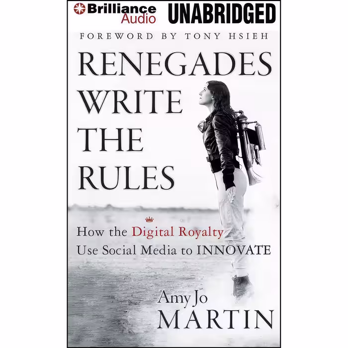 کتاب زبان اصلی Renegades Write the Rules اثر Amy Jo Martin انتشارات Brilliance