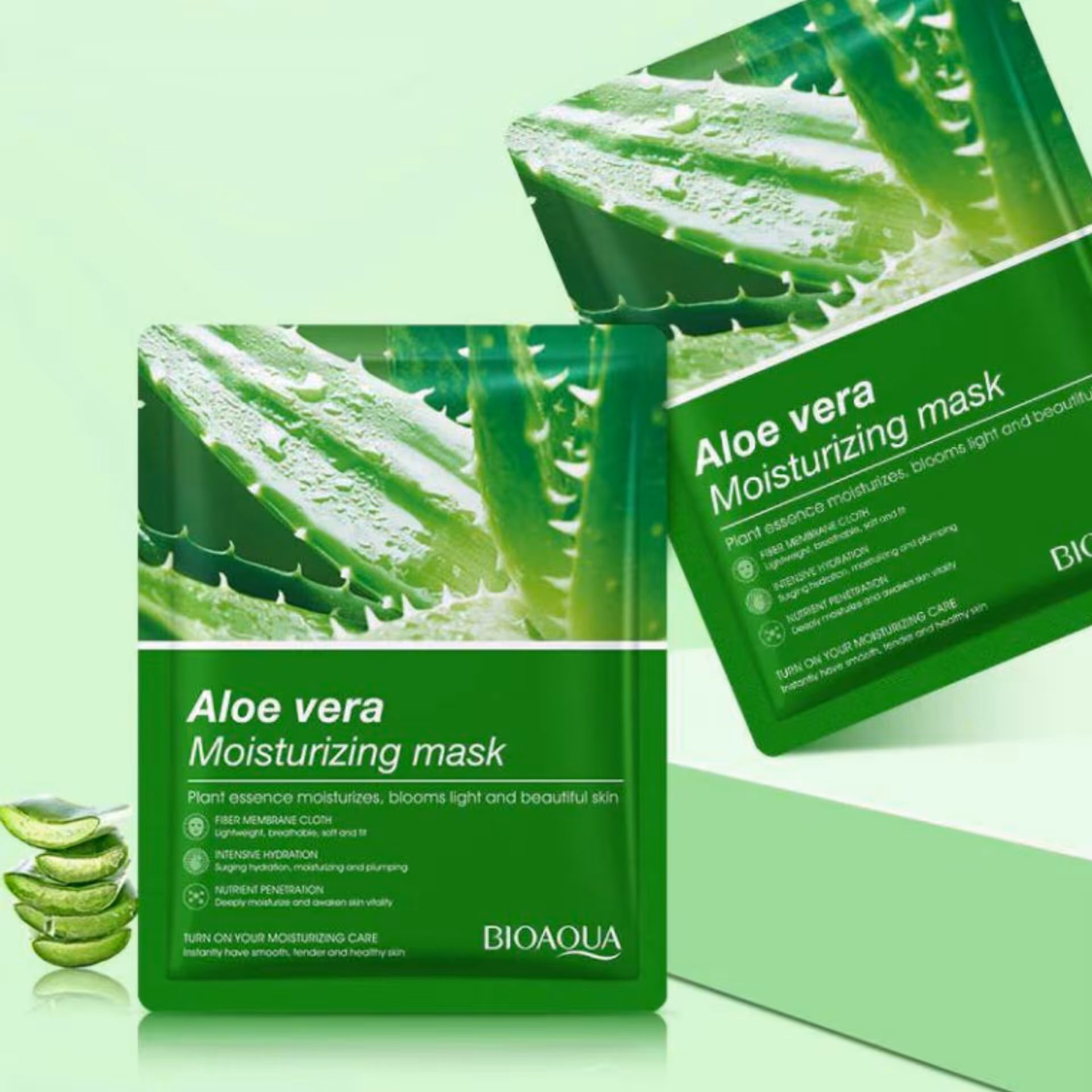 ماسک ورقه ای آلوئه ورا  بیوآکوا 