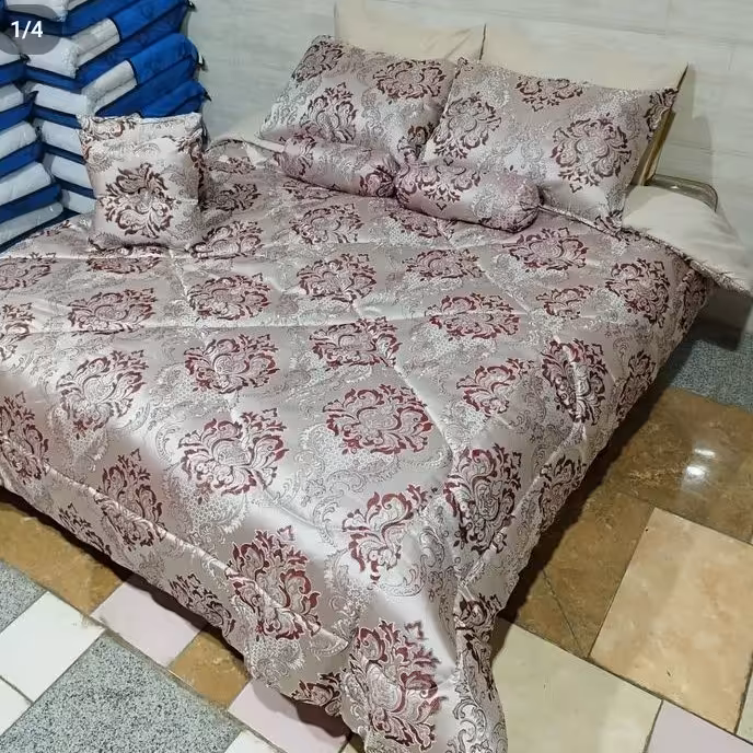 روتختی دونفره 10 تیکه جنس ژاکارد کریستالی شیک و جدید