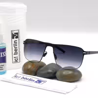 عینک آفتابی مردانه خلبانی آیس برلین تیتانیومی ic berlin uv400