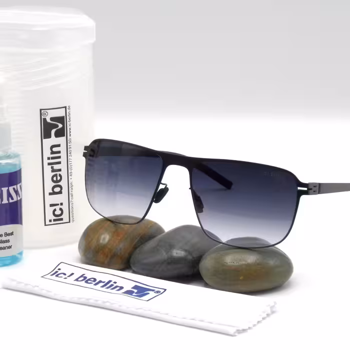 عینک آفتابی مردانه خلبانی آیس برلین تیتانیومی ic berlin uv400