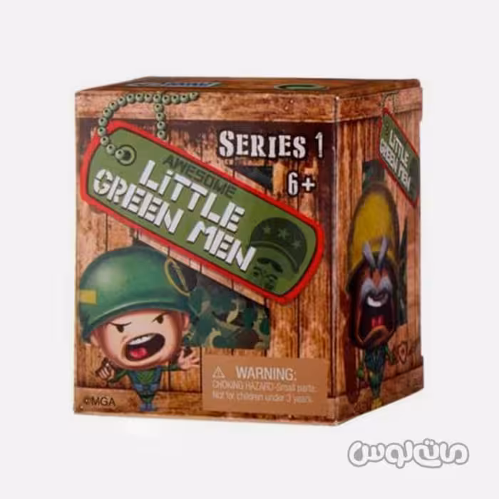 فیگور شانسی سرباز کوچولو سری لیتل گرین من ام جی ای

