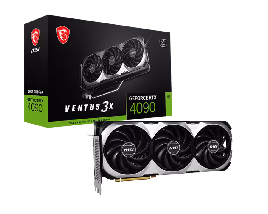 کارت گرافیک  ام اس آی مدل GeForce RTX™ 4090 VENTUS 3X 24G حافظه 24 گیگابایت