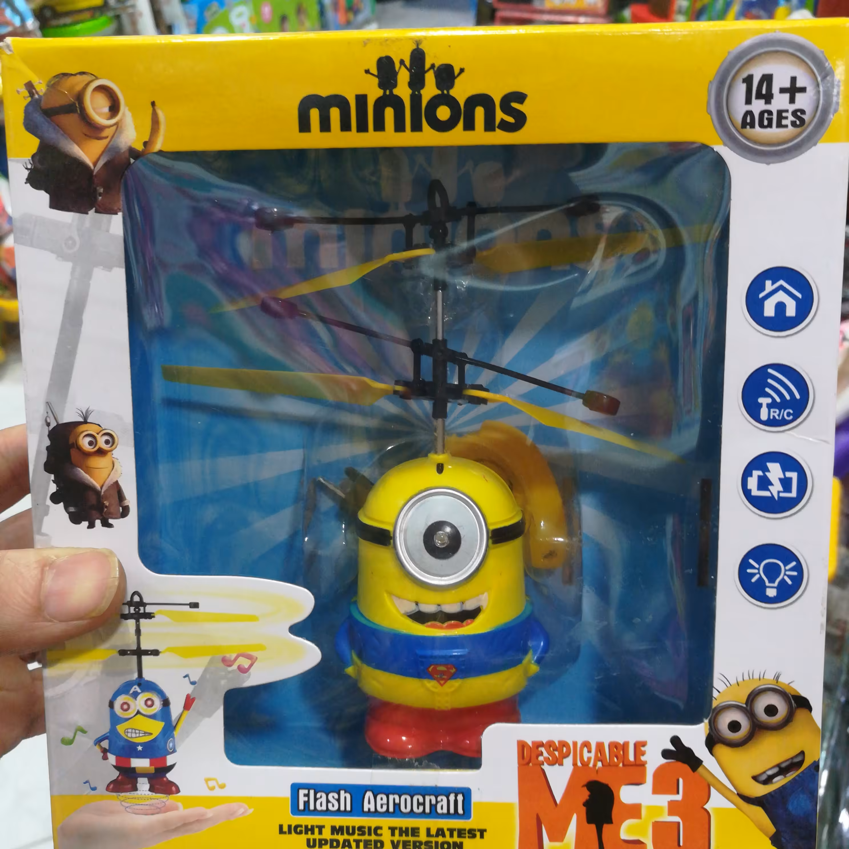 مینیون شارژی کنترلی