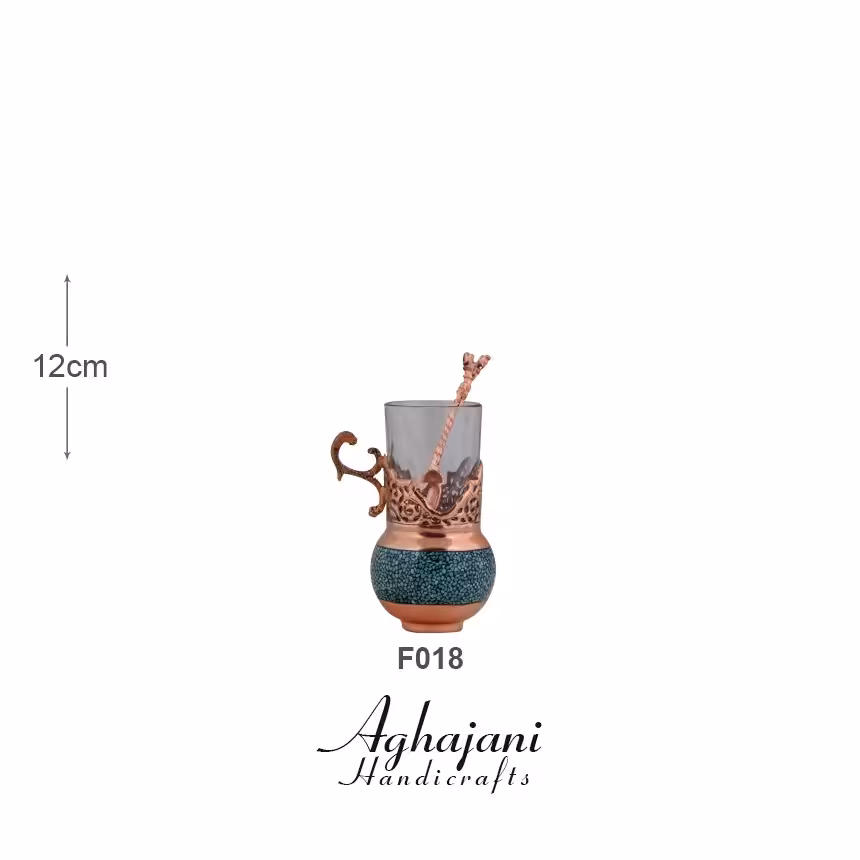 گالش چایی خوری فیروزه کوبی آقاجانی کد F018