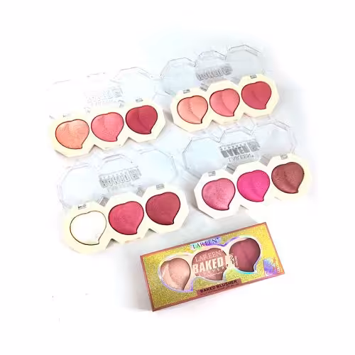 پالت رژگونه و هایلایتر قلبی لارین Lareen