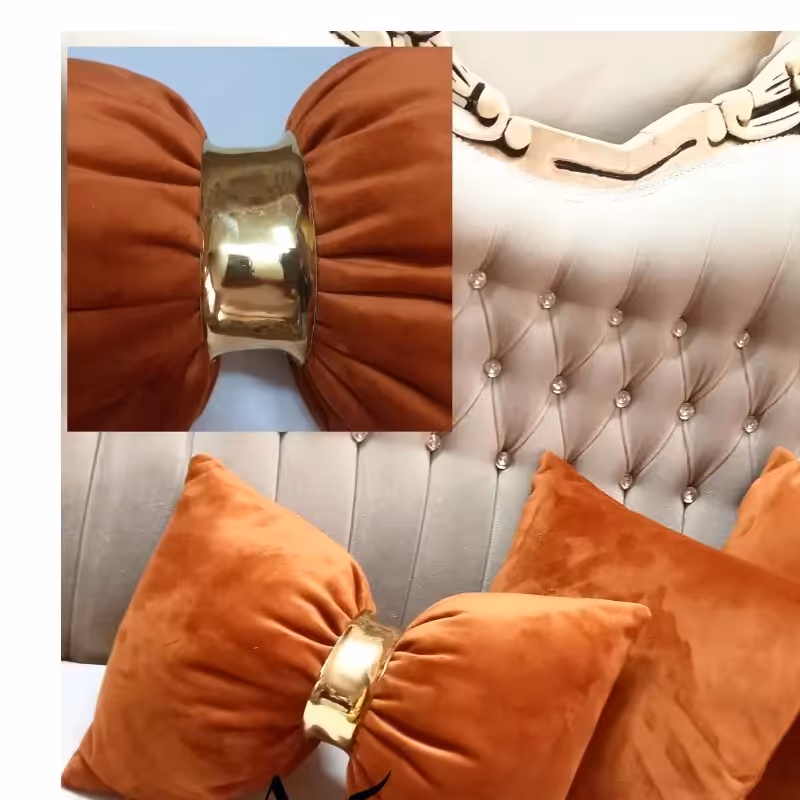 کوسن پاپیون مخمل ساده (پس کرایه)