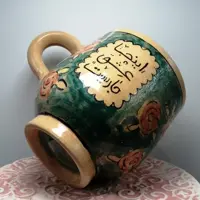 لیوان طرح های سنتی دست ساز  مناسب نوشیدنیهای گرم