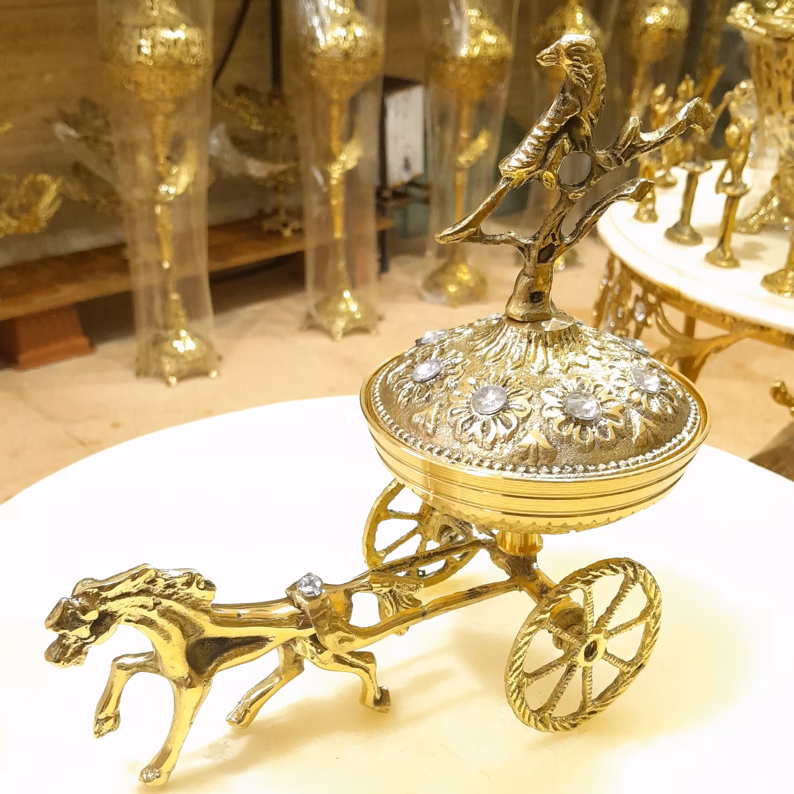 قندان درشکه داربرنز