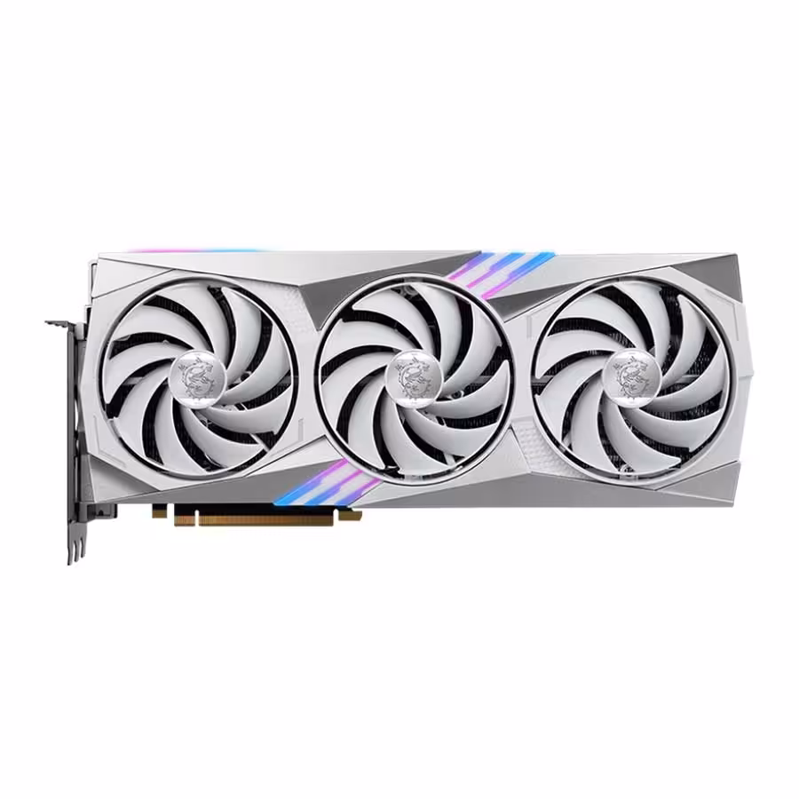 قیمت و خرید کارت گرافیک ام اس آی GeForce RTX 4070 Ti GAMING TRIO WHITE 12G GDDR6X | یاس ارتباط