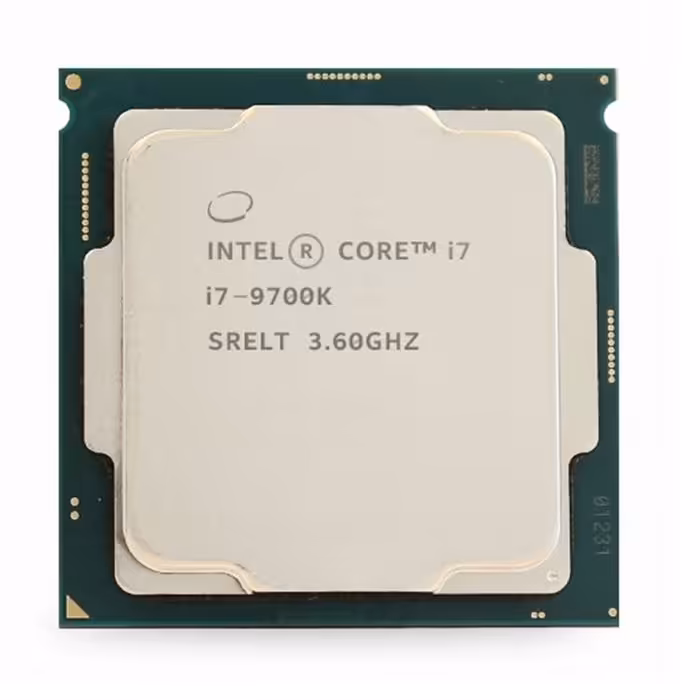 پردازنده اینتل Core i7-9700K بدون باکس