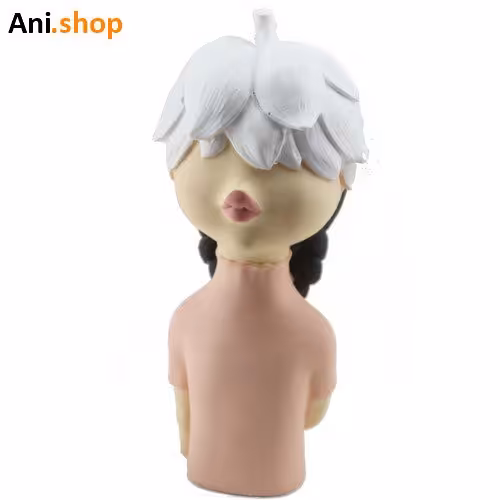 مجسمه دکوری نیم تنه گیس بافت کد 20