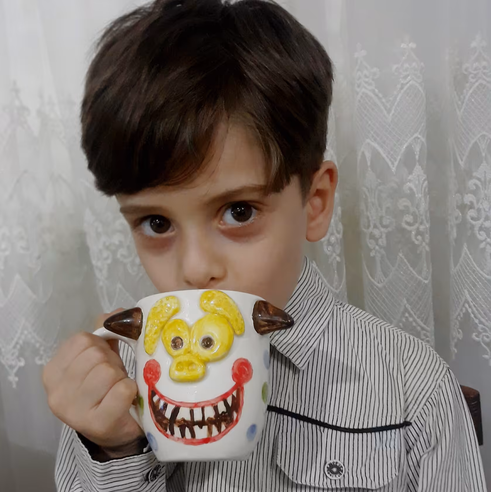 ماگ سرامیکی دستساز خنگ دوستداشتنی