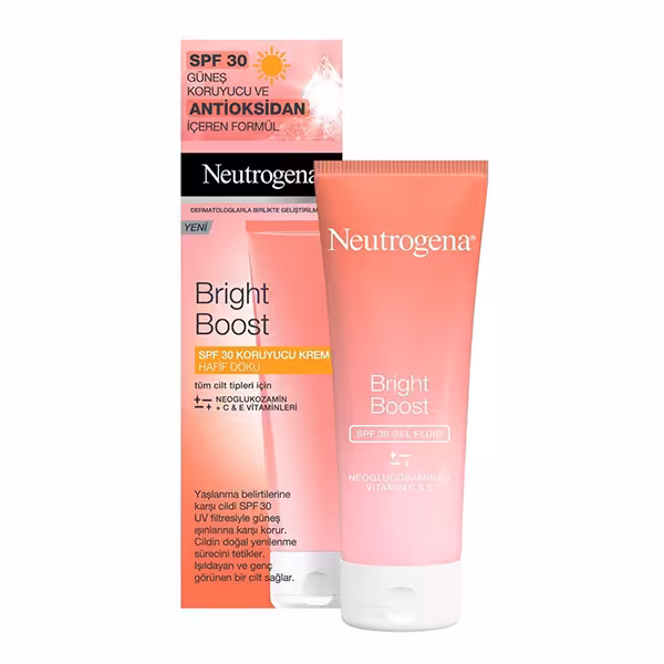 ژل ضد آفتاب نوتروژینا مدل Bright Boost حجم 50 میل