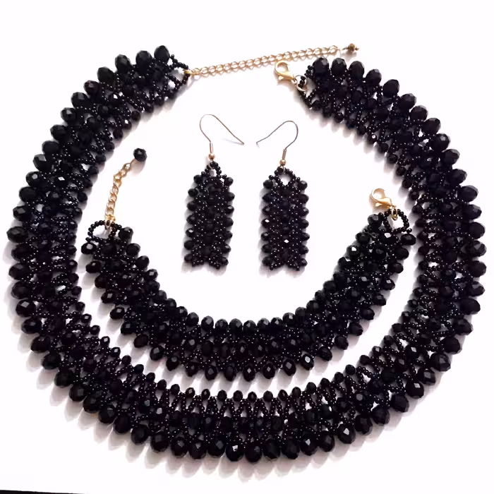 سرویس شیک دستساز کریستال