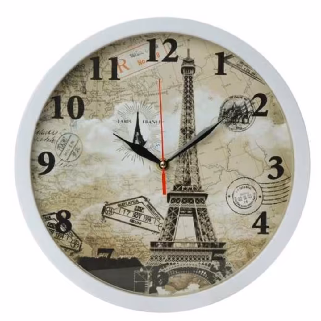 ساعت دیواری برج ایفل  ساعت دیواری کد S159