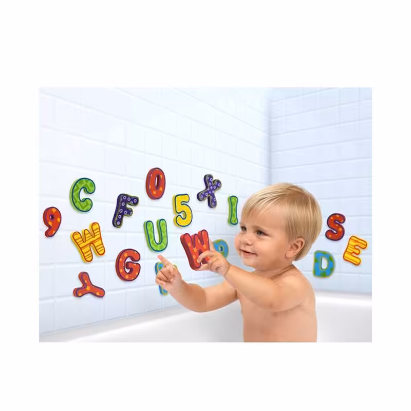 اسباب بازی حمام اعداد و حروف فومی 36 عددی  Nuby مدل 6140