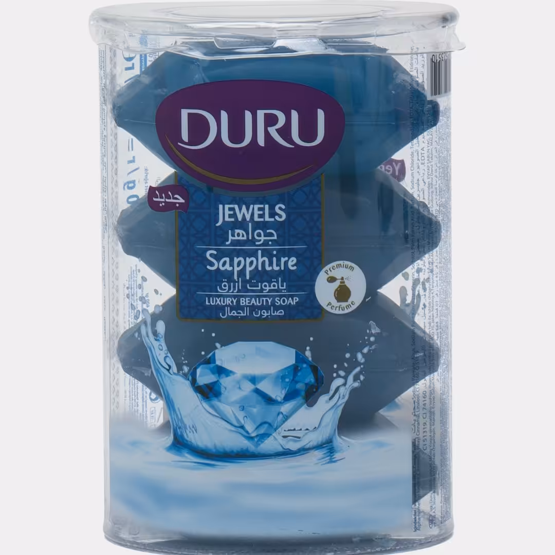 صابون لیوانی دورو DURU Jewels Sapphire تعداد 4 عددی