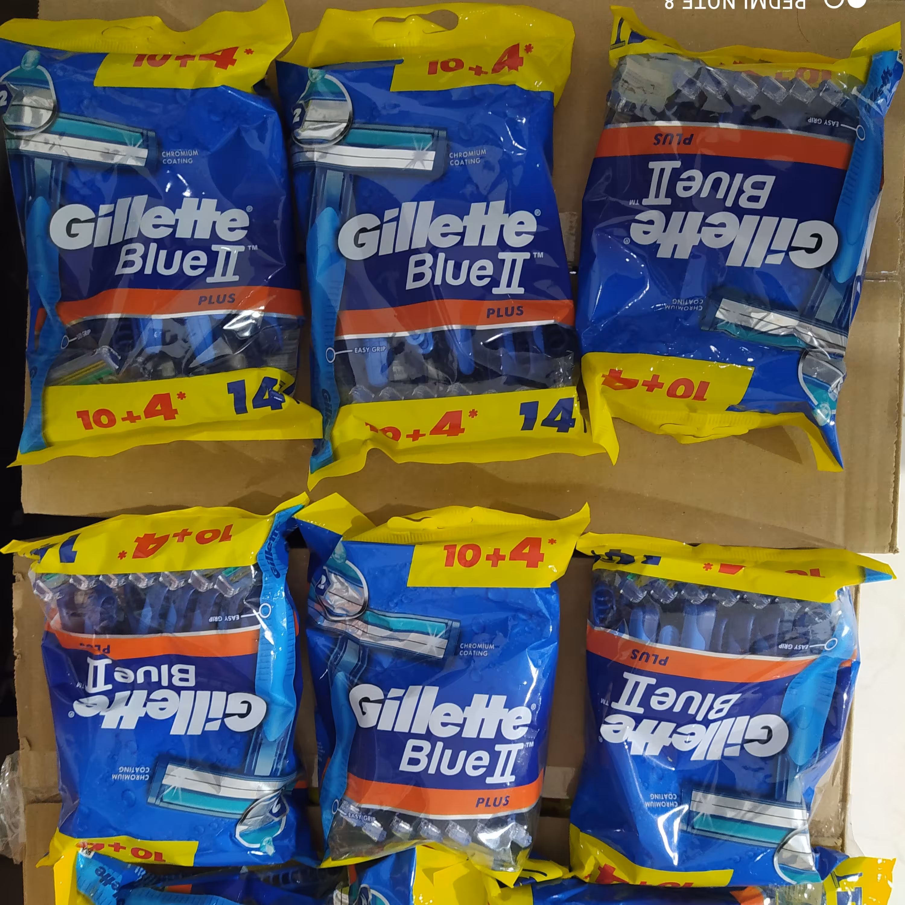 ژیلت اصلاح بلو 2 مارک ژیلت بسته 14 عددی