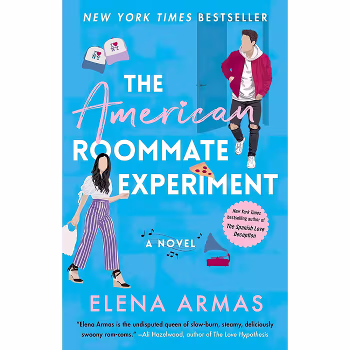 کتاب زبان اصلی The American Roommate Experiment اثر Elena Armas